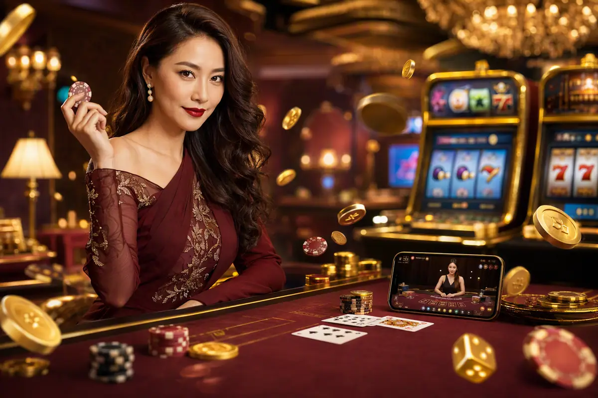 i1m888 Casino meja live baccarat dealer sebenar